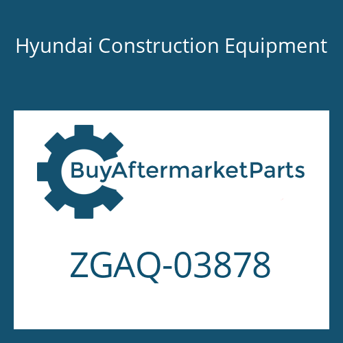 Hyundai Construction Equipment ZGAQ-03878 - HOUSING-AXLE