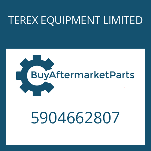 TEREX EQUIPMENT LIMITED 5904662807 - COVER