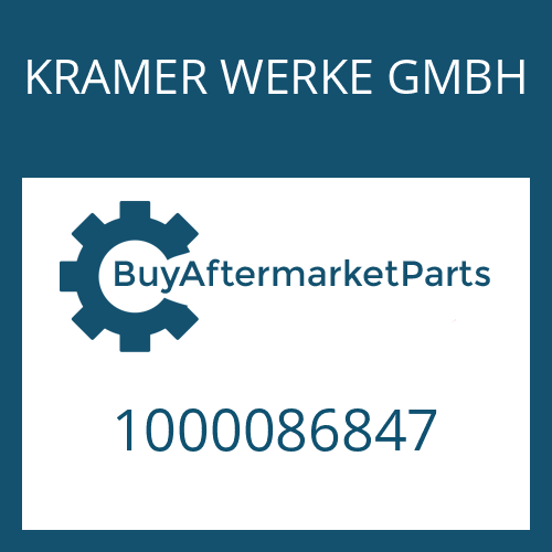 KRAMER WERKE GMBH 1000086847 - CAGE
