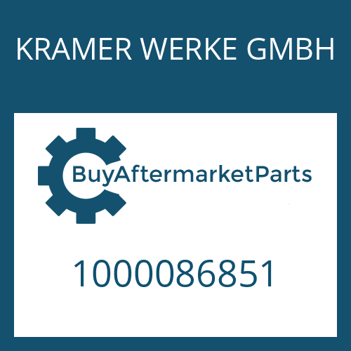 KRAMER WERKE GMBH 1000086851 - I.CLUTCH DISC