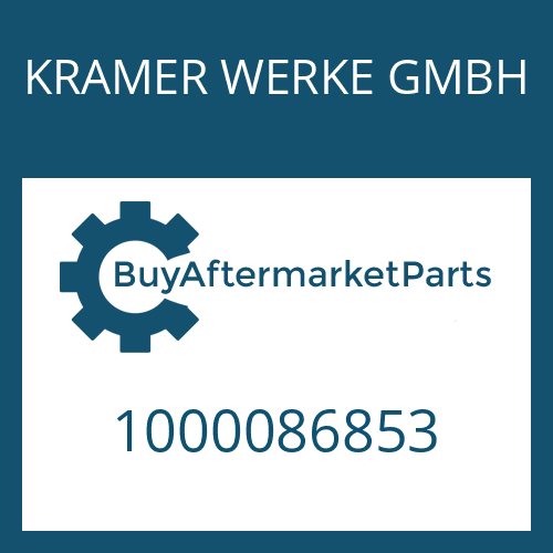 KRAMER WERKE GMBH 1000086853 - PRESSURE RING