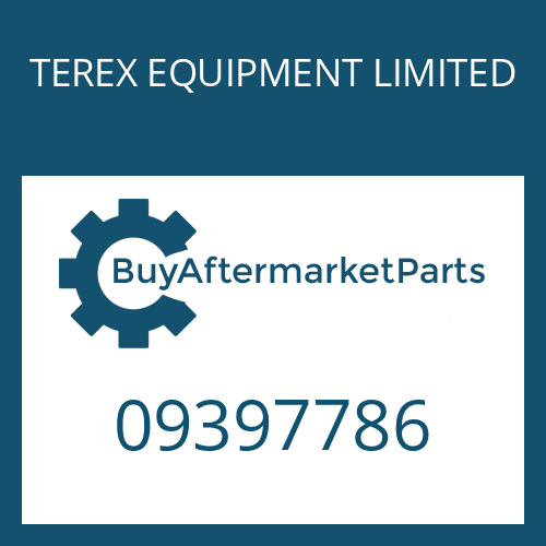 TEREX EQUIPMENT LIMITED 09397786 - COVER PLATE