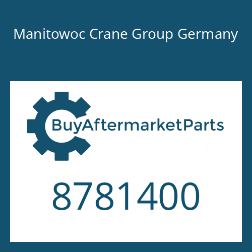 Manitowoc Crane Group Germany 8781400 - GUIDE RING
