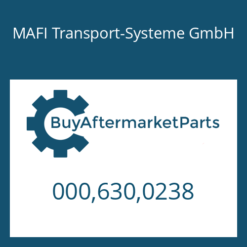 MAFI Transport-Systeme GmbH 000,630,0238 - 6 WG 201