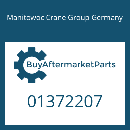 Manitowoc Crane Group Germany 01372207 - DRIVER
