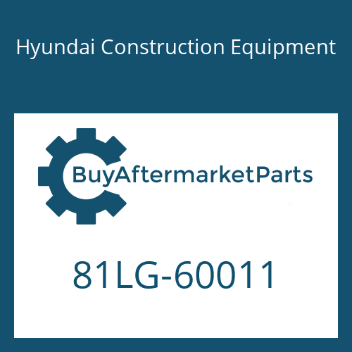 Hyundai Construction Equipment 81LG-60011 - T/M&T/C ASSY