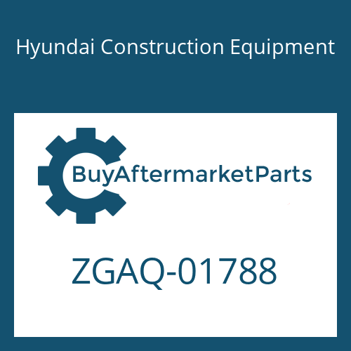 Hyundai Construction Equipment ZGAQ-01788 - PIPE
