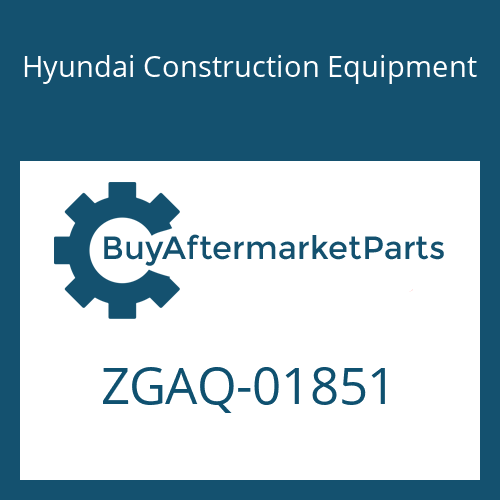 Hyundai Construction Equipment ZGAQ-01851 - GEAR-PISTON
