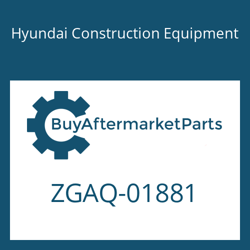 Hyundai Construction Equipment ZGAQ-01881 - PISTON