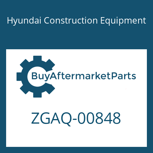 Hyundai Construction Equipment ZGAQ-00848 - CARRIER-DISC