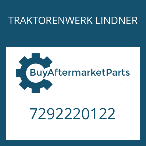 TRAKTORENWERK LINDNER 7292220122 - FORMED TUBE