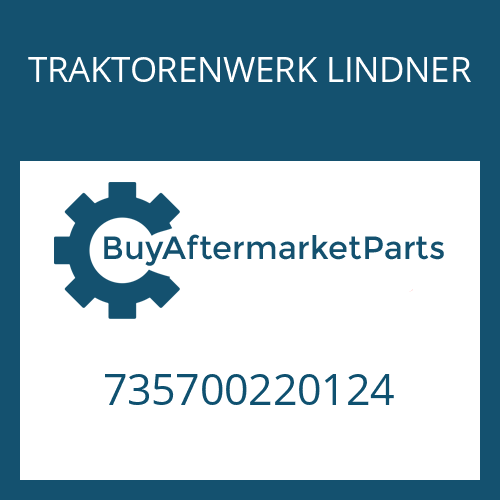 TRAKTORENWERK LINDNER 735700220124 - PRESSURE PLATE