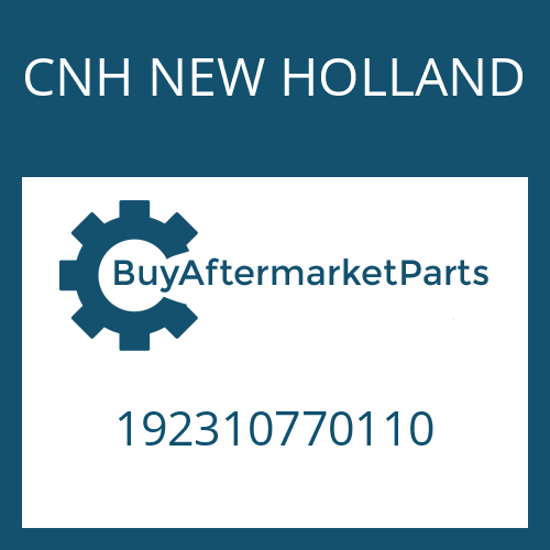 CNH NEW HOLLAND 192310770110 - WIRING HARNESS
