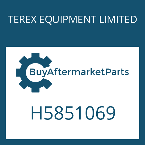 TEREX EQUIPMENT LIMITED H5851069 - SEALING RING