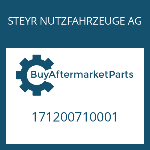 STEYR NUTZFAHRZEUGE AG 171200710001 - PRESSURE SWITCH