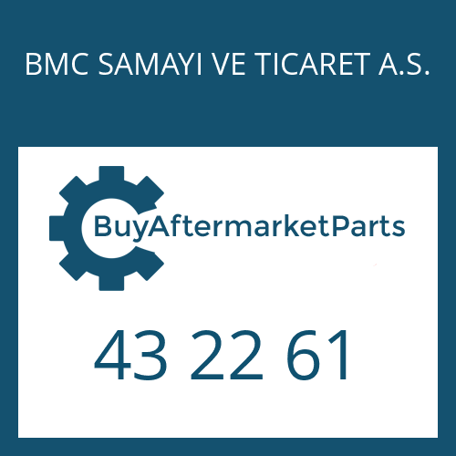 BMC SAMAYI VE TICARET A.S. 43 22 61 - PRESSURE SWITCH