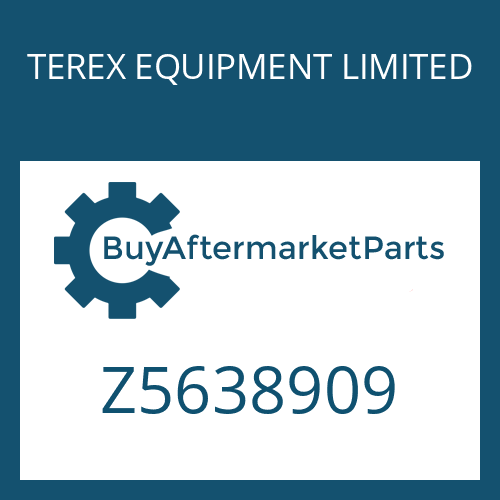 Z5638909 TEREX EQUIPMENT LIMITED COVER