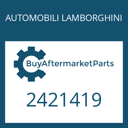 AUTOMOBILI LAMBORGHINI 2421419 - PRESSURE PIN