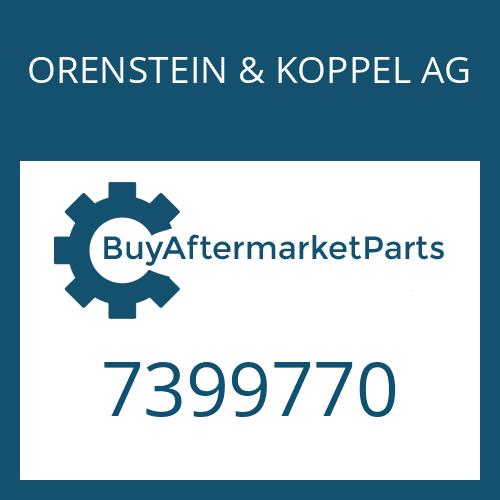 ORENSTEIN & KOPPEL AG 7399770 - KICK-D.SWITCH