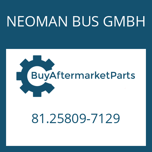 NEOMAN BUS GMBH 81.25809-7129 - EST 146