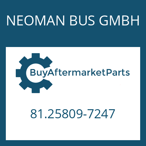 NEOMAN BUS GMBH 81.25809-7247 - EST 146