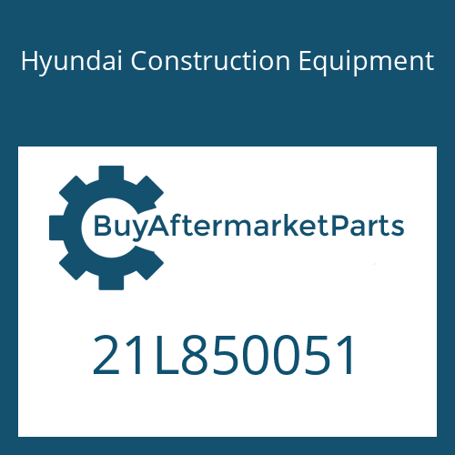 21L850051 Hyundai Construction Equipment CONTROL UNIT