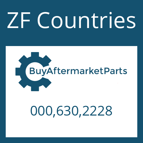 ZF Countries 000,630,2228 - PLUG KIT