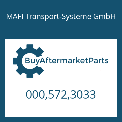 MAFI Transport-Systeme GmbH 000,572,3033 - CABLE GENERAL