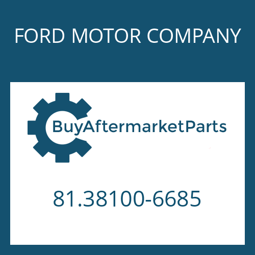 FORD MOTOR COMPANY 81.38100-6685 - ACCESSORIES