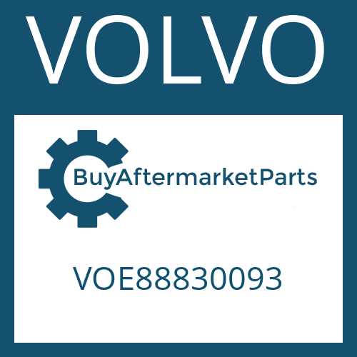 VOE88830093 VOLVO SUPPORTING PLATE