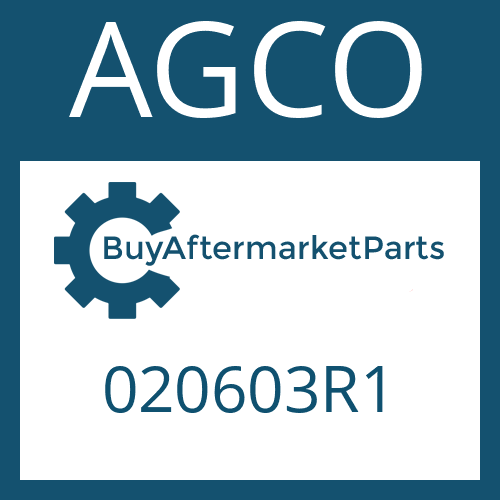 AGCO 020603R1 - HEXAGON SCREW