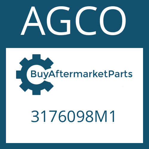 AGCO 3176098M1 - LOCK PLATE