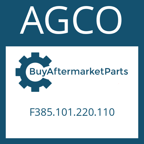 AGCO F385.101.220.110 - SPUR GEAR