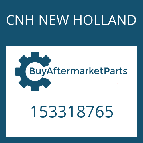 CNH NEW HOLLAND 153318765 - GASKET