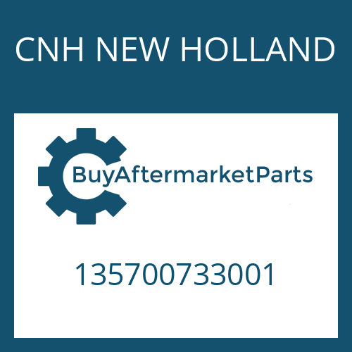 CNH NEW HOLLAND 135700733001 - COVER