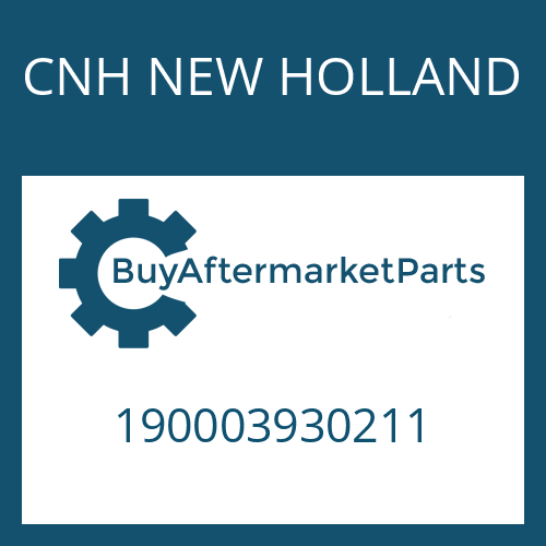 CNH NEW HOLLAND 190003930211 - WASHER