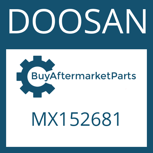 DOOSAN MX152681 - O-RING