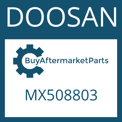 DOOSAN MX508803 - CAP SCREW