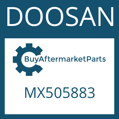 MX505883 DOOSAN WASHER