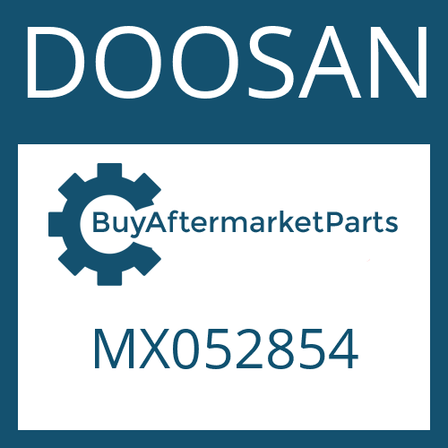 DOOSAN MX052854 - SLOTTED NUT
