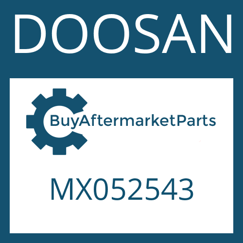 DOOSAN MX052543 - TURBINE HUB