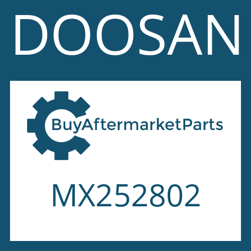 MX252802 DOOSAN AXLE INSERT
