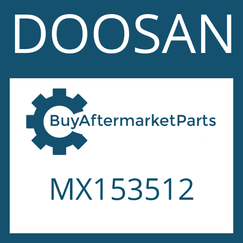 DOOSAN MX153512 - SEALING HOLDER