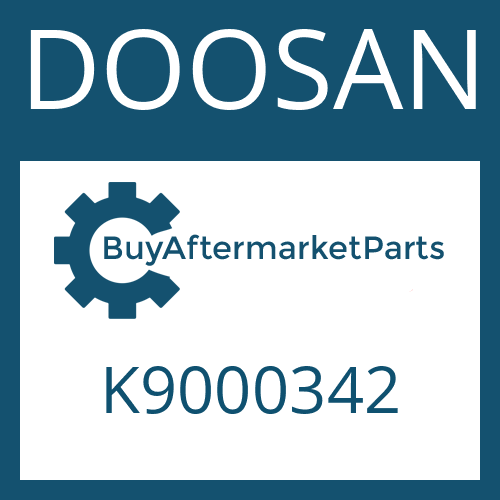 DOOSAN K9000342 - AXLE CASING