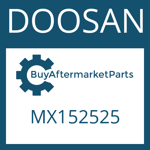 DOOSAN MX152525 - COVER