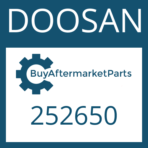 DOOSAN 252650 - INTERM.PLATE