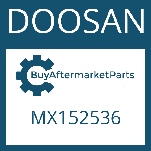 DOOSAN MX152536 - COVER