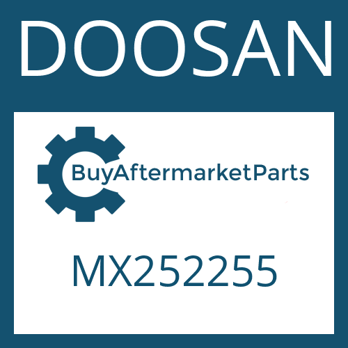 DOOSAN MX252255 - END COVER