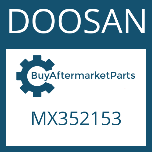 MX352153 DOOSAN FRICTION PLATE