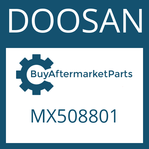 DOOSAN MX508801 - COVER